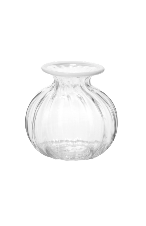 Clementina Vertical Optic Texture Mini Bud Vase