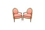 Pair of French Louis XVI Style Armchairs