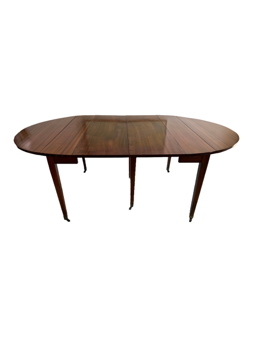 18th Century Solid Mahogany Dining Table