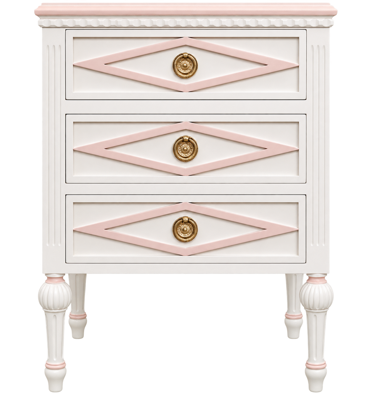 Swedish Nightstand - Ballerina Legs