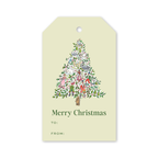 Twelve Days Greenery Tree Gift Tags