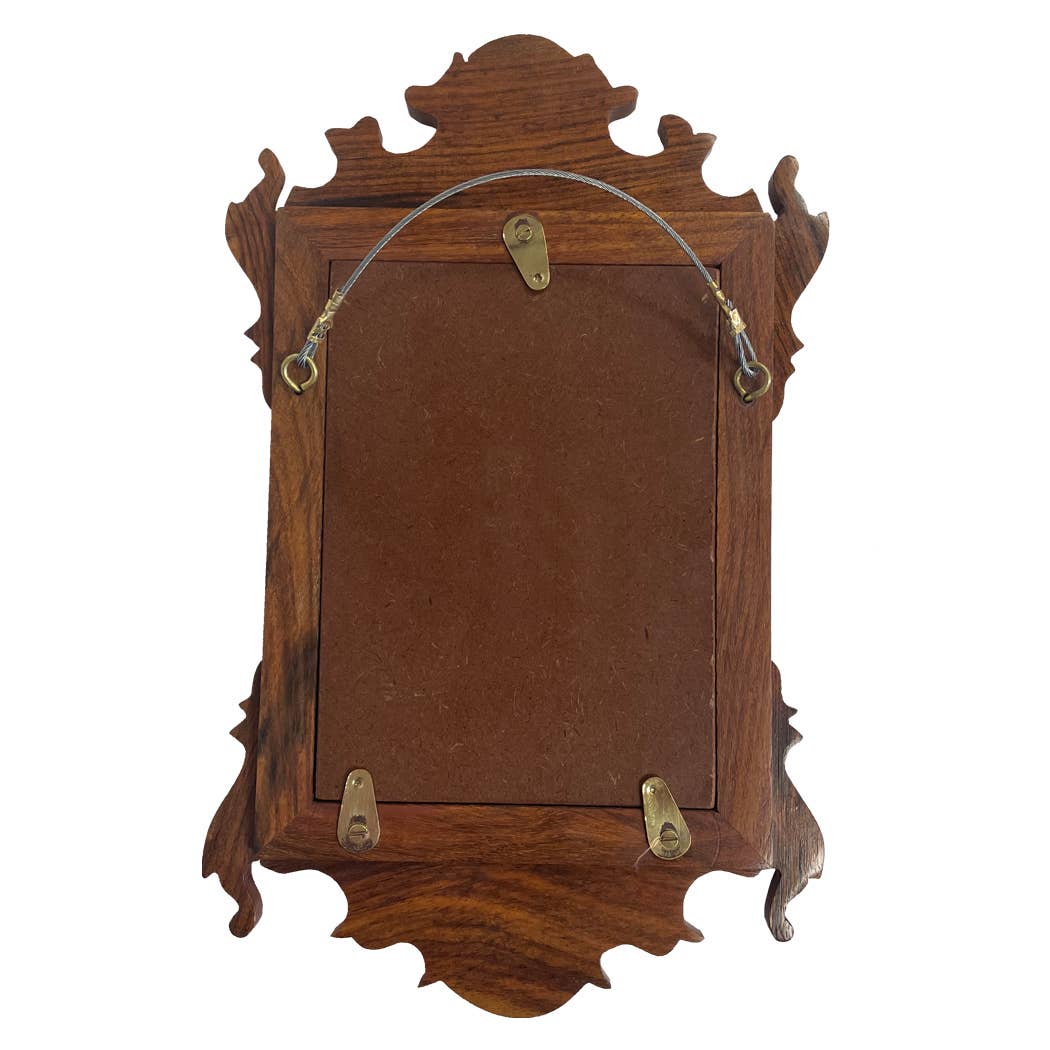 Wood Colonial Style Chippendale Mirror | Home accents