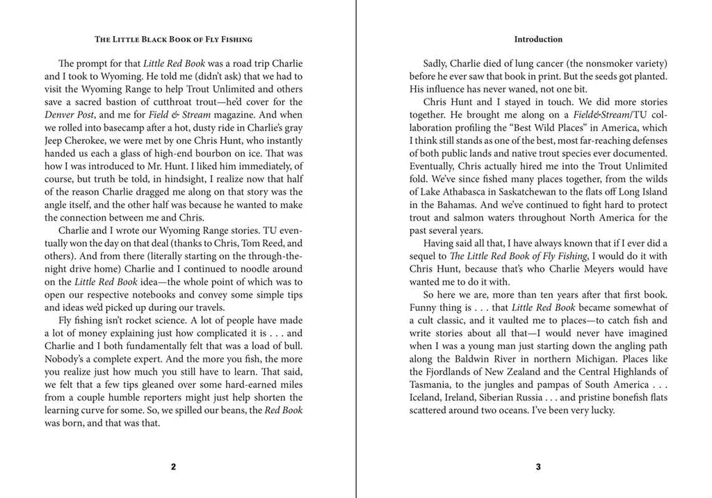 Little Black Book of Fly Fishing by Kirk Deeter