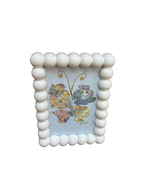 Charissa Owens Paint Palatte Butterflies with White Bobbin Frame