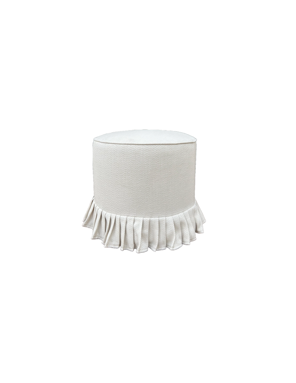 Felicity Skirted Swivel Ottoman