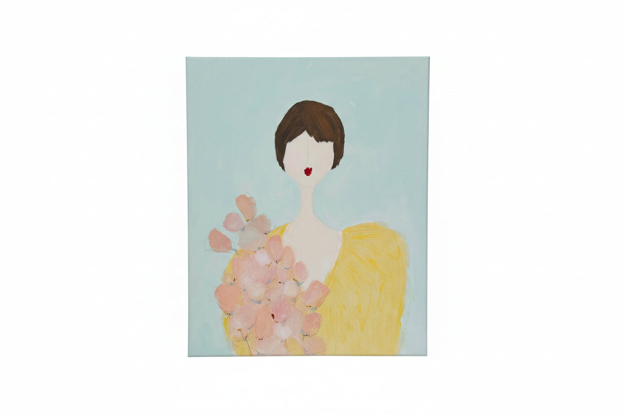 The Girl at The Cafe- Blue