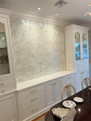 Chiswick Grove Gold Wallpaper