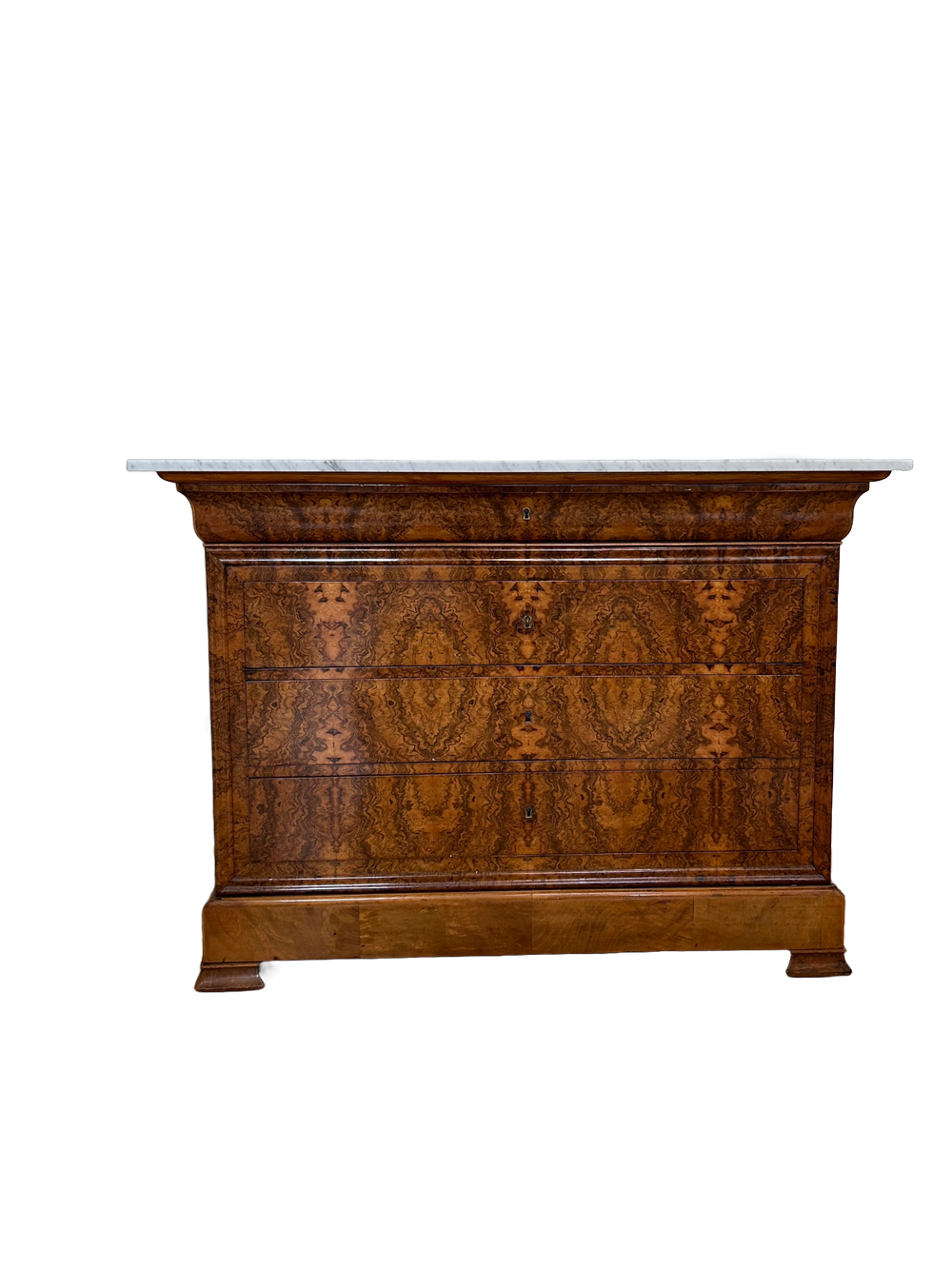 Louis Philippe Period Commode with Marble Top