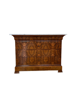 Louis Philippe Period Commode with Marble Top