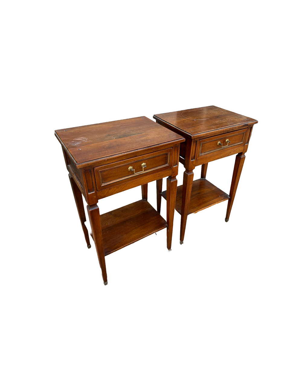 Pair of Louis XVI Style Nightstands