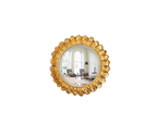 Gold Leaf Sunburst Mirrors