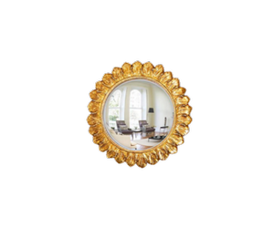 Gold Leaf Sunburst Mirrors