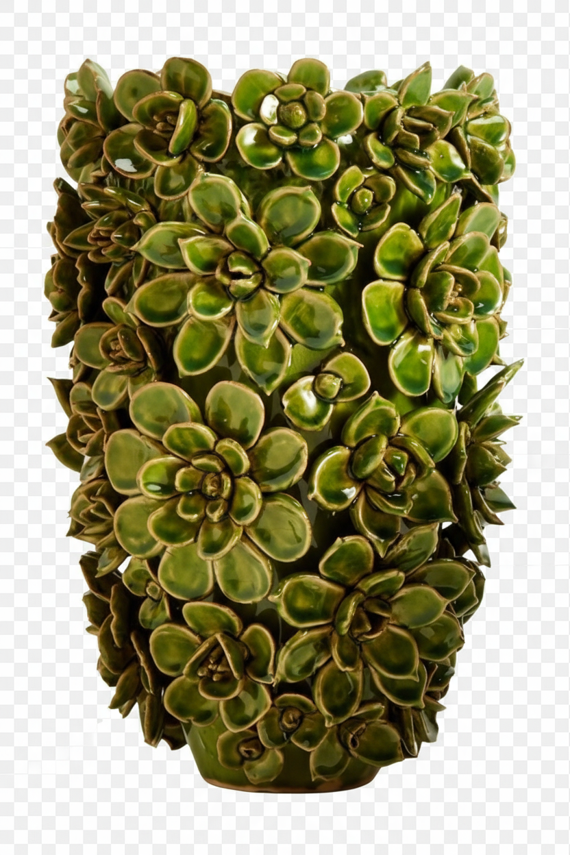 Large Green Succulent Planter/Vase