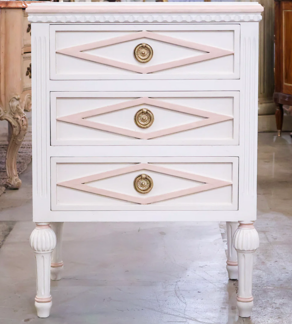 Swedish Nightstand - Ballerina Legs