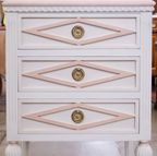 Swedish Nightstand - Ballerina Legs