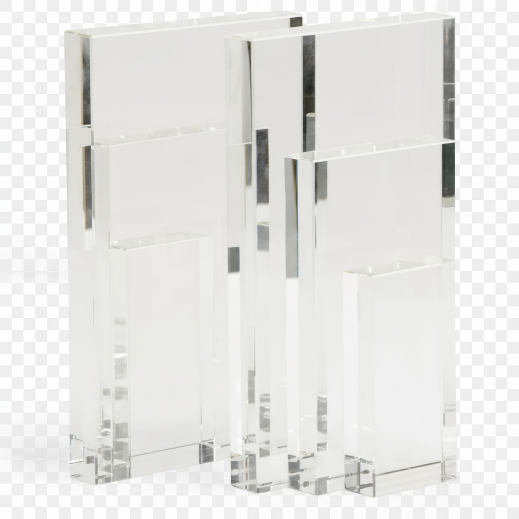 Pair of Crystal Bookends