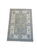 Turkish Oushak Rug 2'2" x 3'