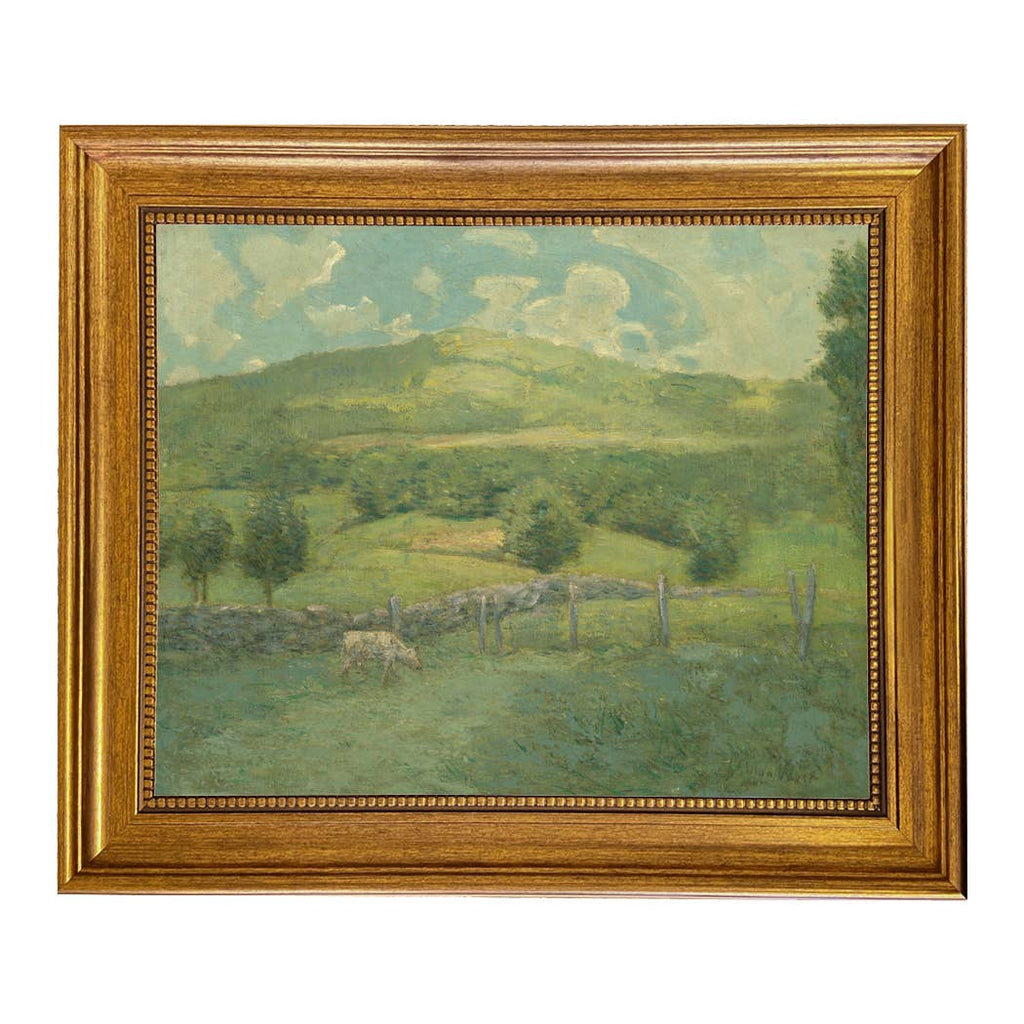 Scenic Spring Landscape  Painting Print on Canvas