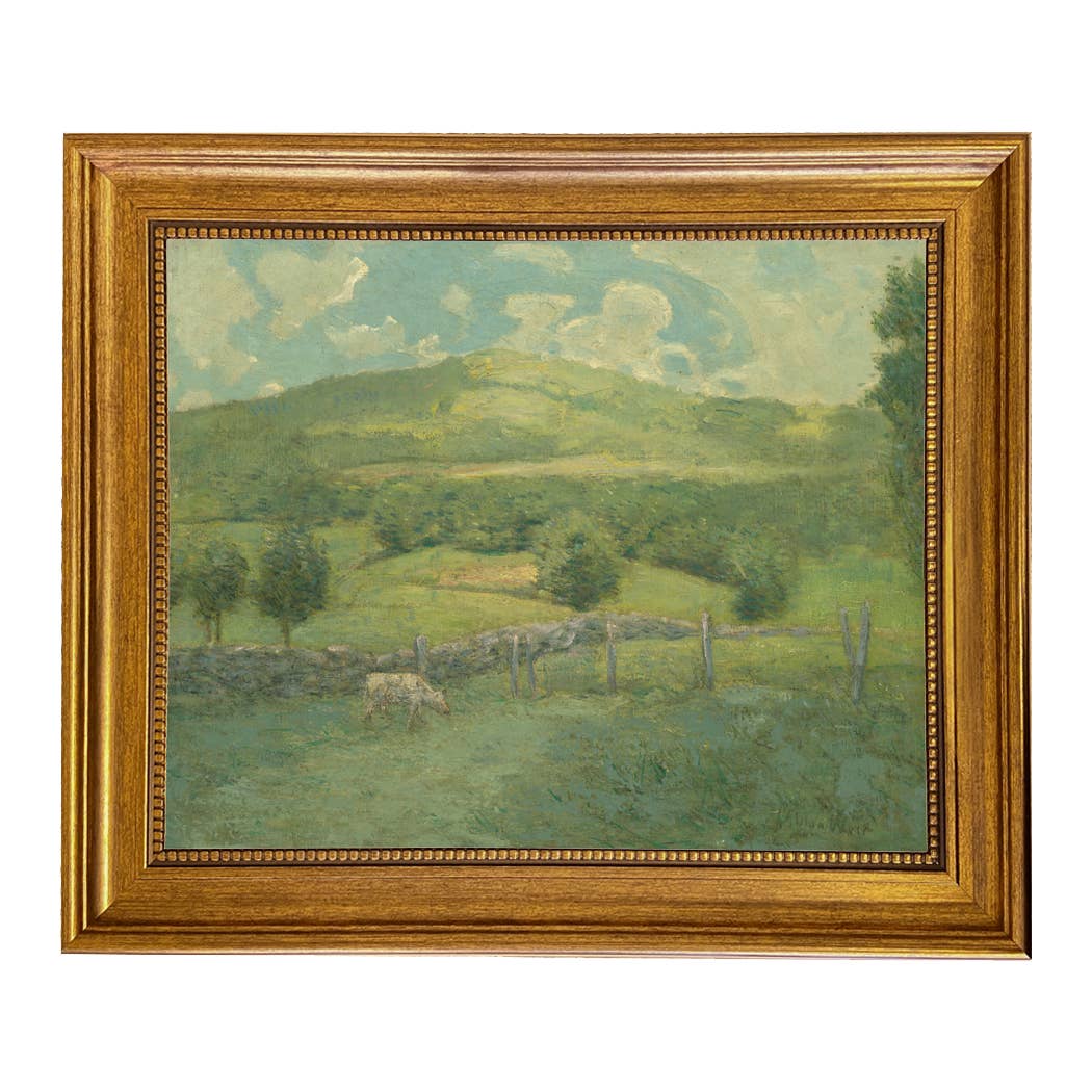 Scenic Spring Landscape  Painting Print on Canvas