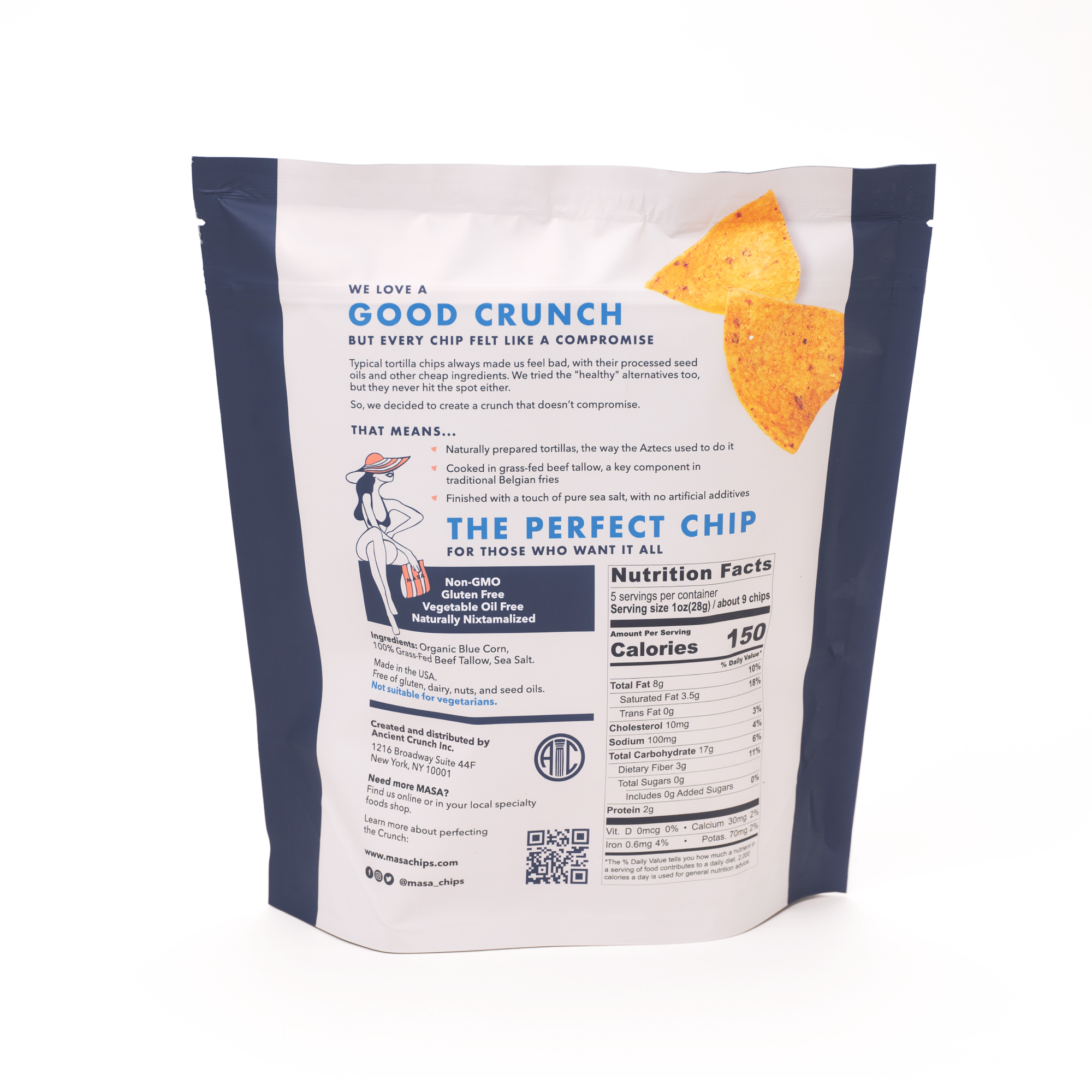 MASA Chips, Flavor Bundle, 5oz Bag Case
