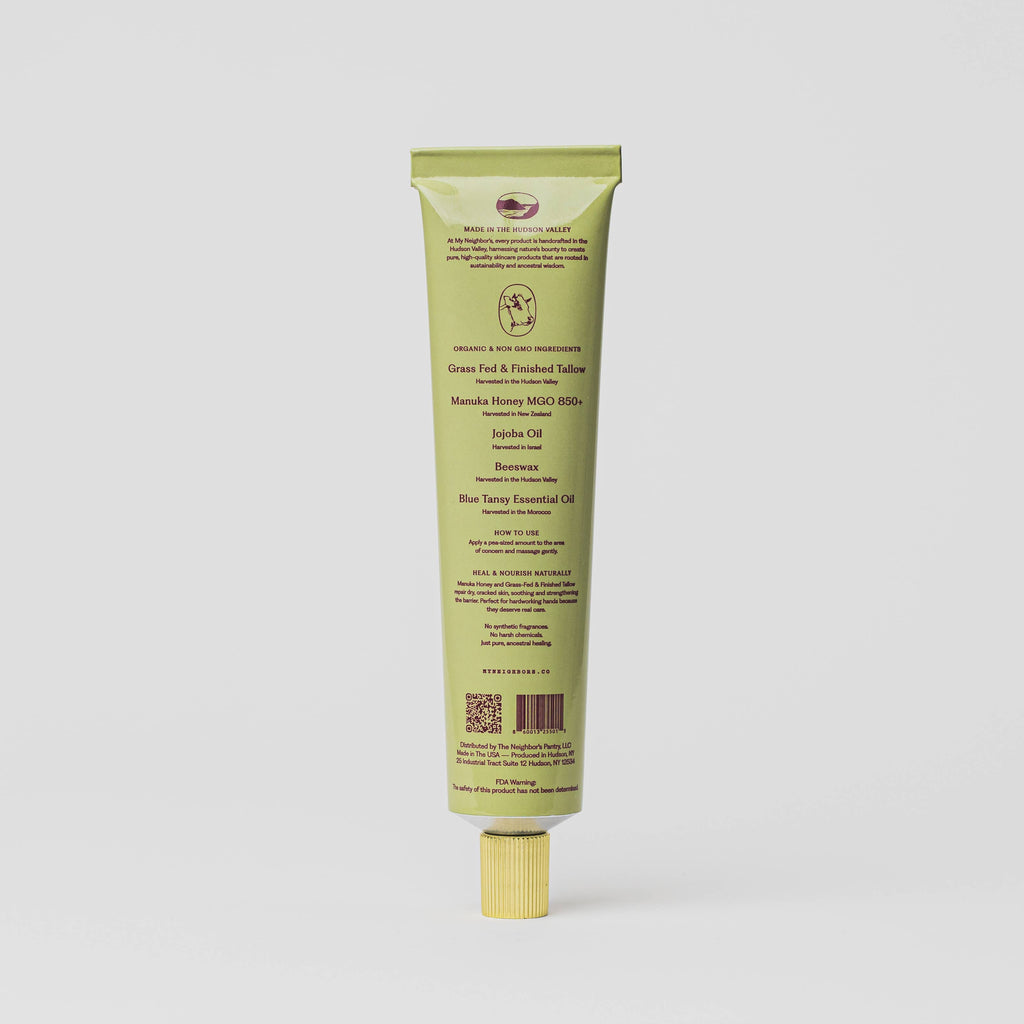 Manuka Honey & Blue Tansy Tallow (Hand Balm)