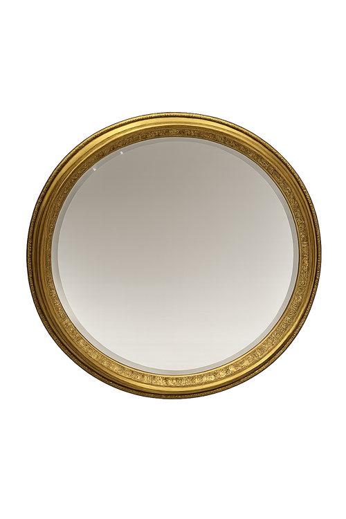 French Directoire Oval Mirror