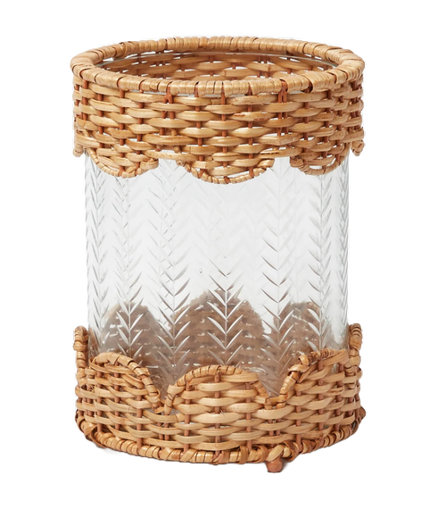 Helena Rattan Hurricane Lantern