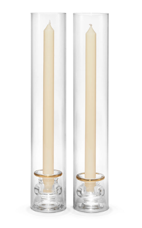 Sancia Taper Holder with Sleeve, Set of 2