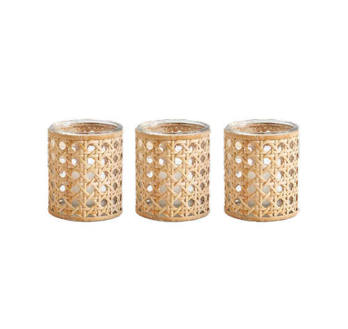 Lumingnon Cane Webbing Candleholder/Vase