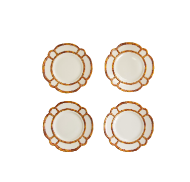 S/4 Bamboo Touch Dinner Plate