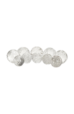 Small Hand Cut Glass Paperweights