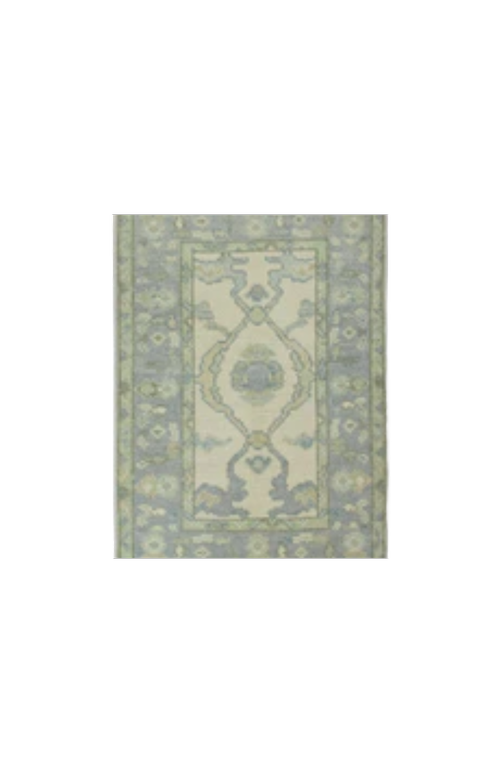 Small Turkish Oushak Rug