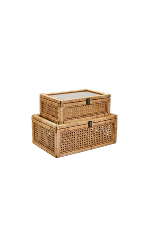 Rattan Decorative Storage Boxes