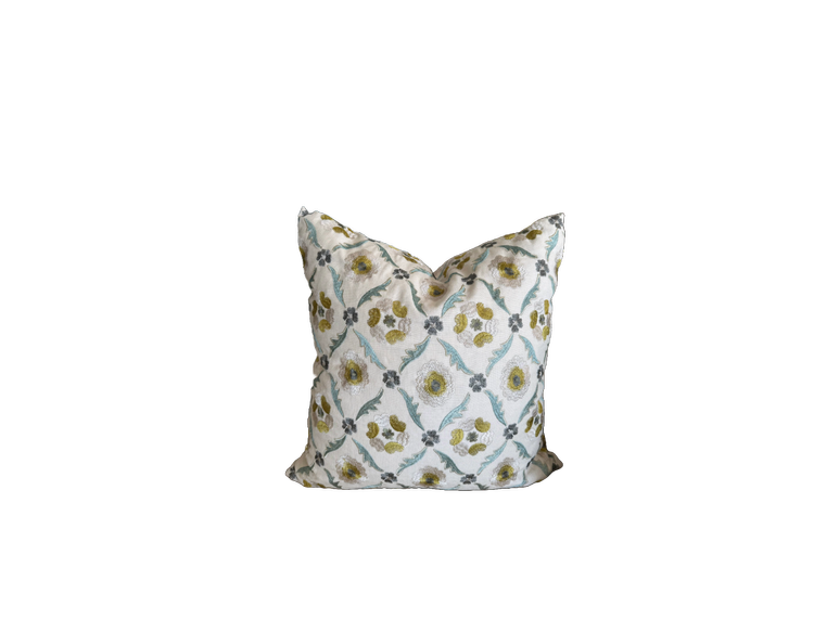 Claremont Embroidered 20x20 Pillow