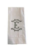Huck Hemstitch Guest Towel with Applique