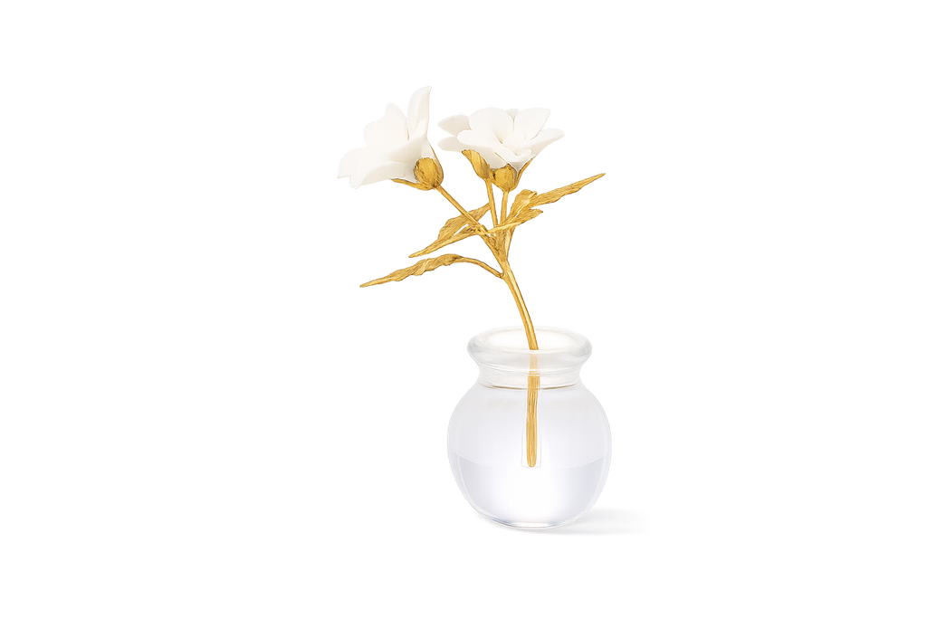 Violet Flower in Pot